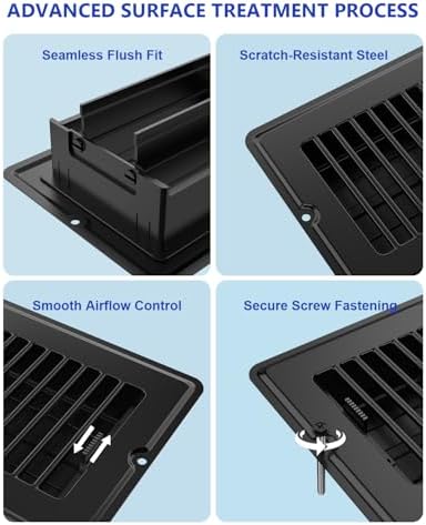 4x10 Floor Register Vent Covers - Image 5