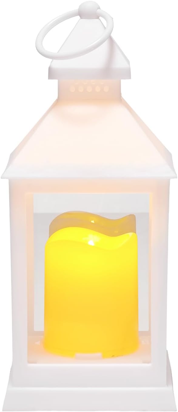 VEVOR 12 Pcs Decorative Candle Lantern, LED Electric Flameless Candle, Plastic - Image 9