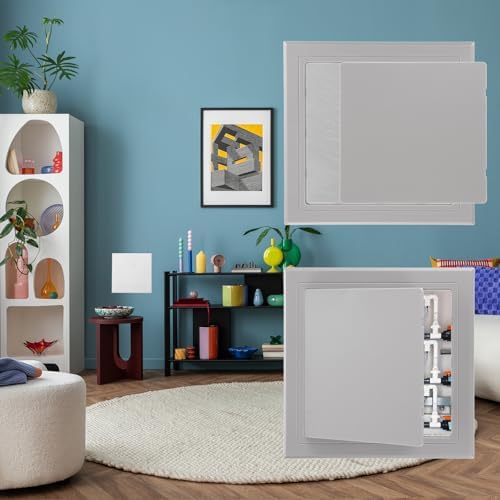 PATIKIL 8x6 inch Self-Adhesive Access Panel, ABS Plumbing Access Doors Easy - Image 6