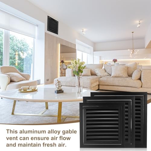 PATIKIL 2Pcs Return Air Vent Cover 10"x10" Linear Bar Removable - Image 5