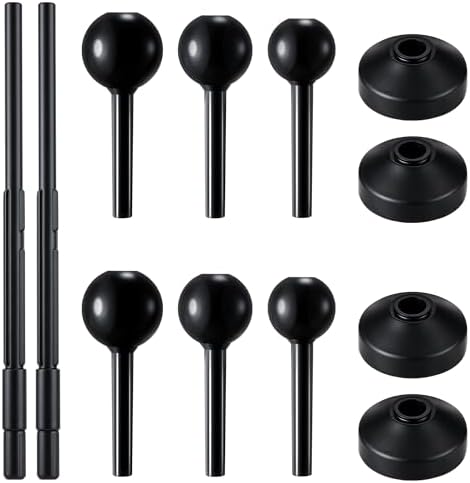 Enhon 2 Pack Universal Pop Up Drain Ball Rod Assembly by Clickhere