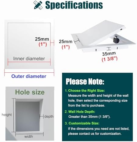 Access Door Panel, Galvanized Aluminum Hatch Cover - Image 7