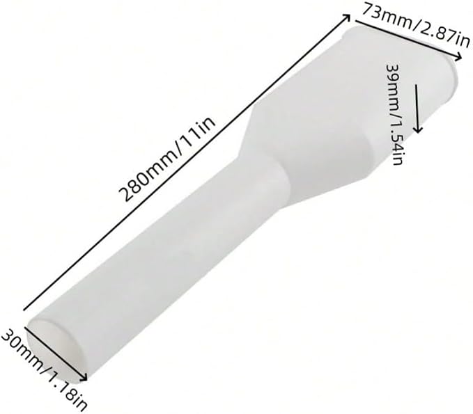 White 2 in 1 Drain Pipe Connector - Image 2