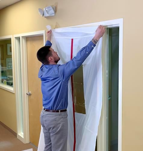 ZIPWALL ZipDoor ZDM Magnetic Door Kit, 1 Pack - Image 2