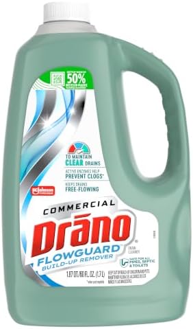 Drano Max FlowGuard Build-Up Remover, Enzyme Drain Cleaner by Unknown