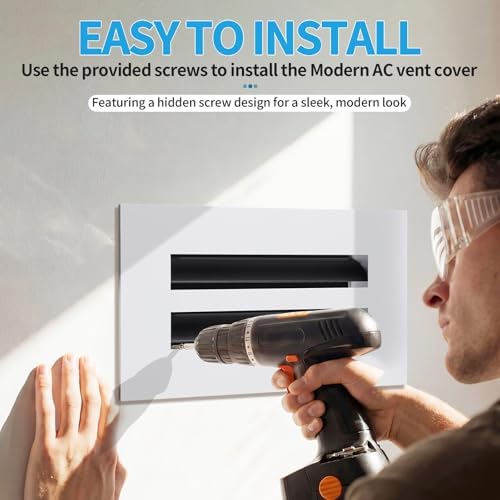 8x4 Modern AC Vent Cover, Decorative Air Vent Register Grille - Image 4