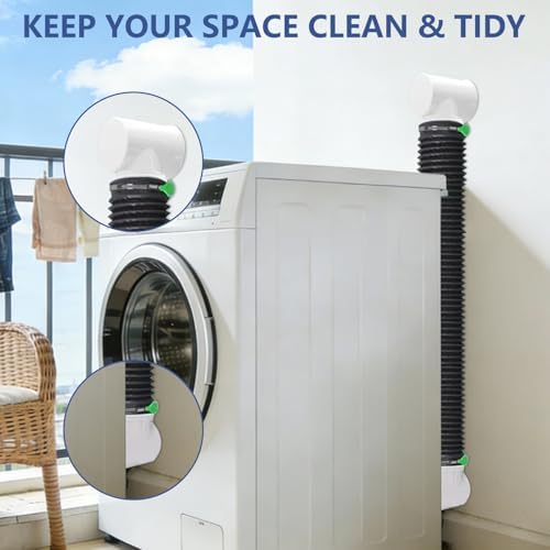 Dryer Vent Hose For Tight Space | Flexible Dryer Vent Connector Kit - Image 6