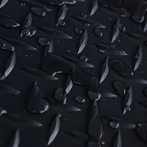 Workforce Vinyl Diamond Plate Commercial Grade Matting, Heavy Duty Floor Mat - Image 3