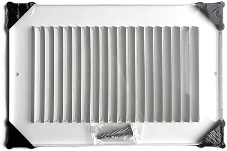 Fits 6x10 Duct Opening Stamped Steel Return Air Grille Vent Cover Grille - Image 4