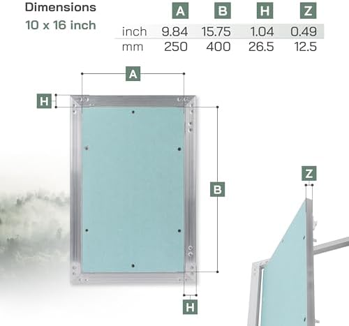 Vent Systems 10" x 16" Inch Access Panel - Image 2