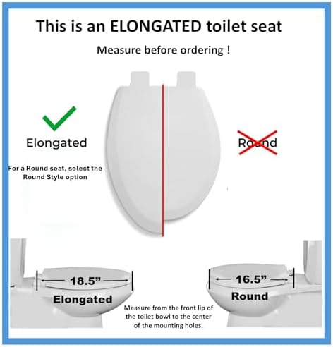 2Q1E6-01 Builder Grade Slow Close Plastic Toilet Seat - Image 2