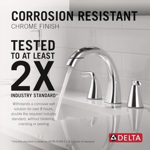 Delta Arvo Chrome Bathroom Faucet - Image 4