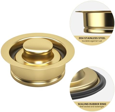 Kitchen Sink Garbage Disposal Flange and Sink Stopper, fit 3-1/2 inch - Image 3
