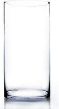 WGV Cylinder Vase Bulk, Width 8", Height 16", Floral Container, Planter by WGVInternational-OpusGlassware