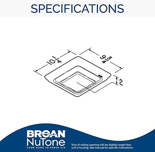 Broan-NuTone FG600S LED Lighted Grille Upgrade - Image 2