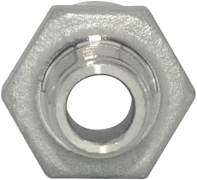 1/2" x 1/4" Male Threaded Reducing Nipple Fitting/Adapter, Stainless Steel - Image 5