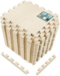 Sorbus Wood Grain Foam Floor Tiles by Sorbus