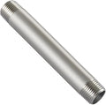 Beduan Stainless 1/2 NPT Male Threaded 16" Length Nipple Pipe Fitting | MPT by Beduan