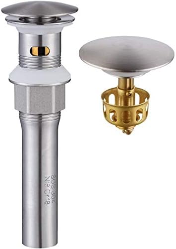 KAIYING Pop Up Drain with Overflow, Bathroom Vessel Sink Drain by KAIYING