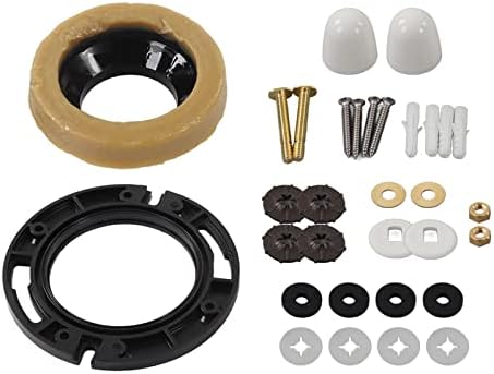 Tiiyee Toilet Wax Ring, Toilet Flange Repair Kit Bowl Wax Seal Replacement - Image 6