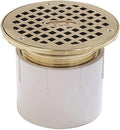 Zurn FD2210-PV3 3-inch Round PVC Adjustable Nickel Top Floor Drain by Zurn