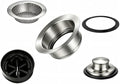 Garbage Disposal Flange 5-Piece Kit, 3-1/2 in Putty-Free Sink Stopper by UHOUSING
