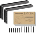 BATODA 12” Countertop Support Steel Brackets, Heavy Duty L Bracket by BATODA