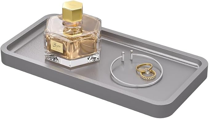 Weenson Bamboo Bathroom Vanity Tray, 7.9" x 4" x 0.8" | by Weenson