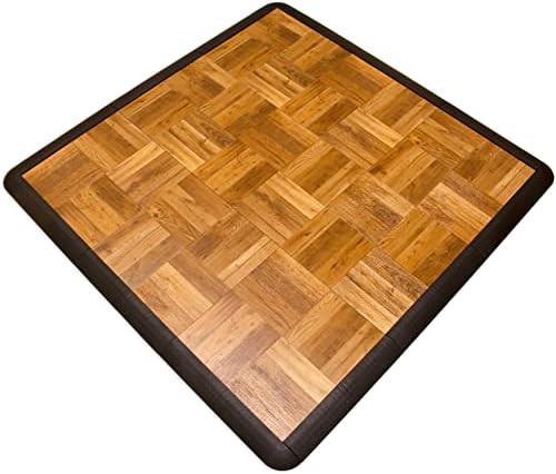 SnapLock Portable Dance Floor Kit, Oak Finish, 9 Sq Ft - Image 2