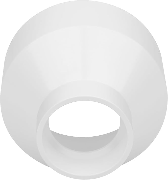 4" x 2" PVC Increaser/Reducer Coupling Adapter Schedule 40 PVC Slip Reducing - Image 6