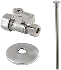 Kingston KF53358TKF20 Toilet Supply Kit, Brushed Nickel by Kingston