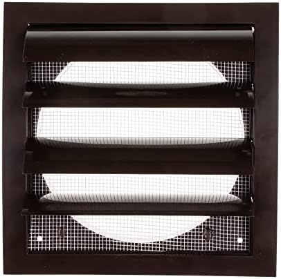Repa Market ABS Plastic Brown 6 Inch Dryer Vent Cover Outside, 6 Inch Exhaust - Image 6