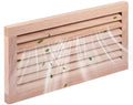 Weysat 1 Pcs 8 x 16 Inch Oak Hardwood Air Return Vent Cover Unfinished by Weysat