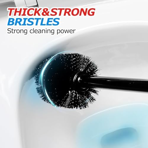 FORASTO Toilet Plunger Set, Cleaning Brush, Cleaning Supplies - Image 5