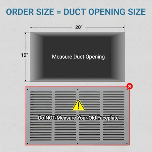 Return Air Grille HVAC Vent Cover - Image 3