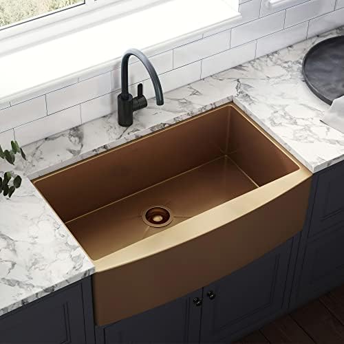 Ruvati Copper Tone Garbage Disposal Flange - Image 3