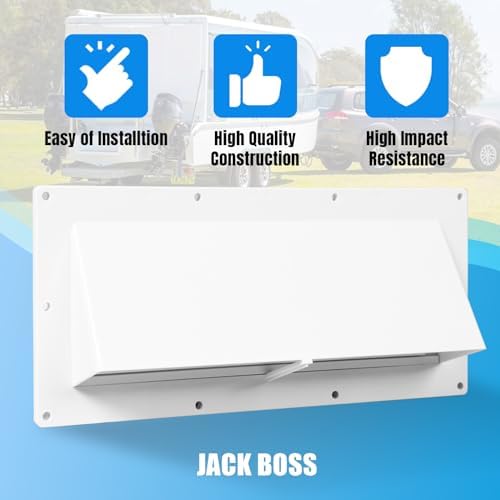 Jack Boss RV Exhaust Vent Cover, Camper Stove Vent Cover Replacement - Image 4