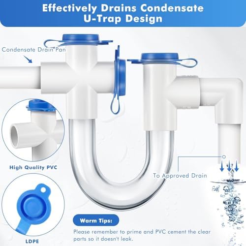 16 Pack 3/4 Inch Standard Condensate Trap - Image 2