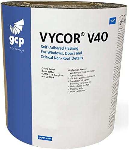 Grace Vycor V40 Self Adhered Flashing by Grace