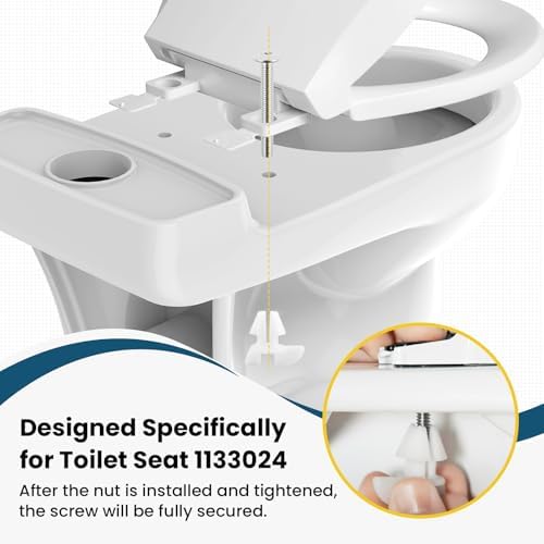 4 Pack Toilet Seat Bolts & Screws - Image 6