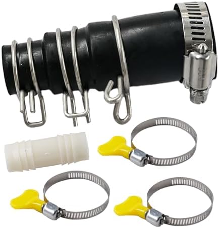 Garbage Disposal Dishwasher Connector Kit, Dishwasher Drain Hose Adapter by Mingxiong
