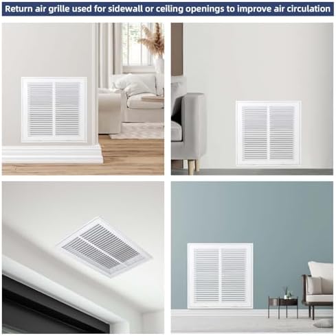 14x30 Return Air Grille, Air Return Vent Cover - Image 7