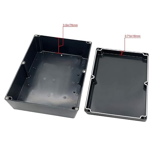 Project Box ABS Plastic IP65 Waterproof Dustproof Electrical Junction Box - Image 3