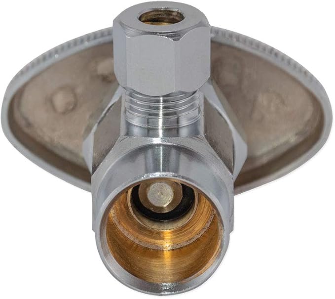 Eastman 1/4 Inch OD x 1/2 Inch Nom. Sweat Multi-Turn Brass Sweat Inlet Angle - Image 3