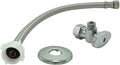 TTFLEX 12" Toilet Water Supply Line Kit 3/8" COMP x 7/8" BC Toilet Hose | by TTFLEX