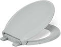 KOHLER 4639-RL-95 Cachet ReadyLatch Round Toilet Seat Soft Close, Ice Grey by Unknown