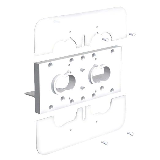 Model 22 Drywall MOUNTING Plate 13-PIECE by Woodford