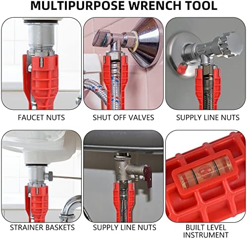 14-in-1 Multi-functional Faucet and Sink Wrench - Image 4