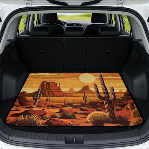 ELEQIN Trunk Cargo Liner for Cars SUV Sedan Truck Non Slip Backing Car Cargo by ELEQIN