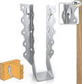 25 Pack 2x8 Joist Hangers, 18 Gauge Galvanized Face Mount | Wood connectors by CAMNWAMN